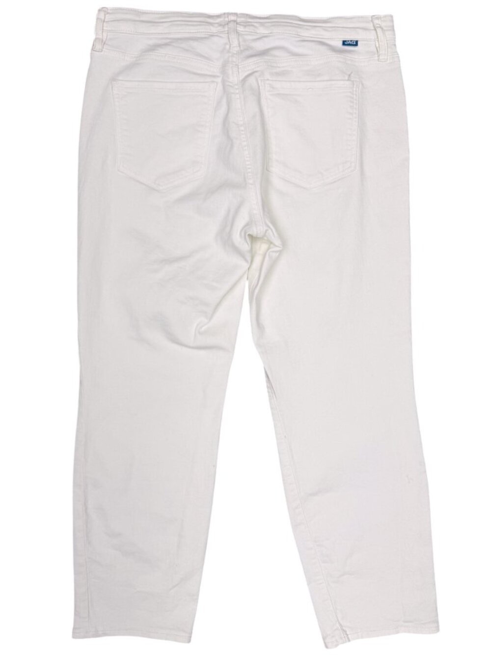 JAG | Women's | Carter Girlfriend Midrise Jeans | White | Size 14 - Picture 5 of 10